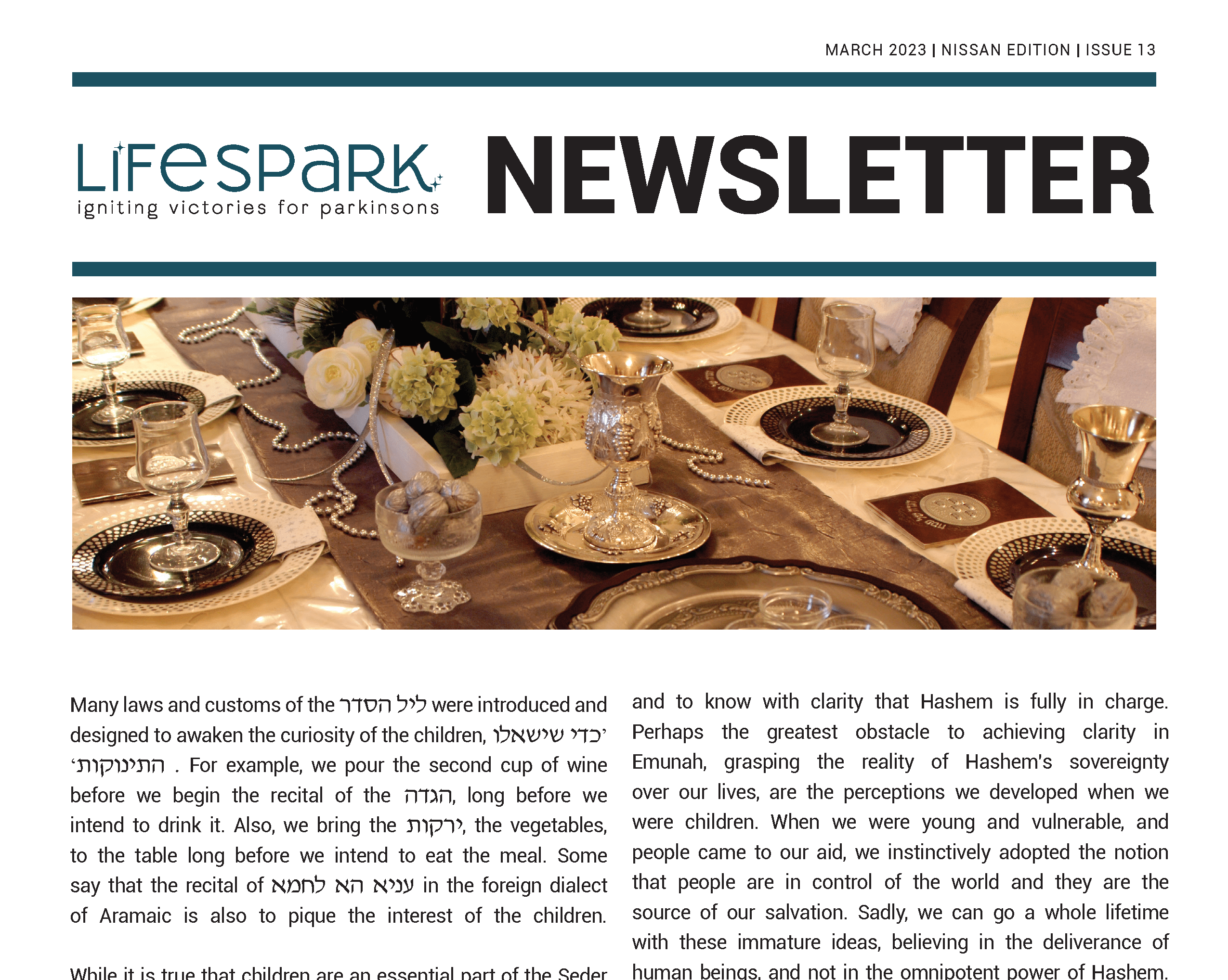 Newsletter - April 2023 - Nissan Edition 