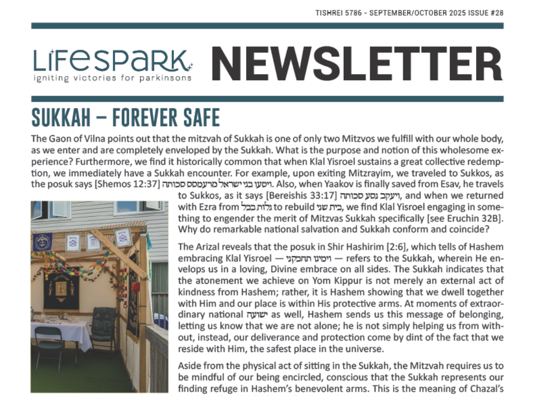 Newsletter - October 2025 - Tishrei Edition
