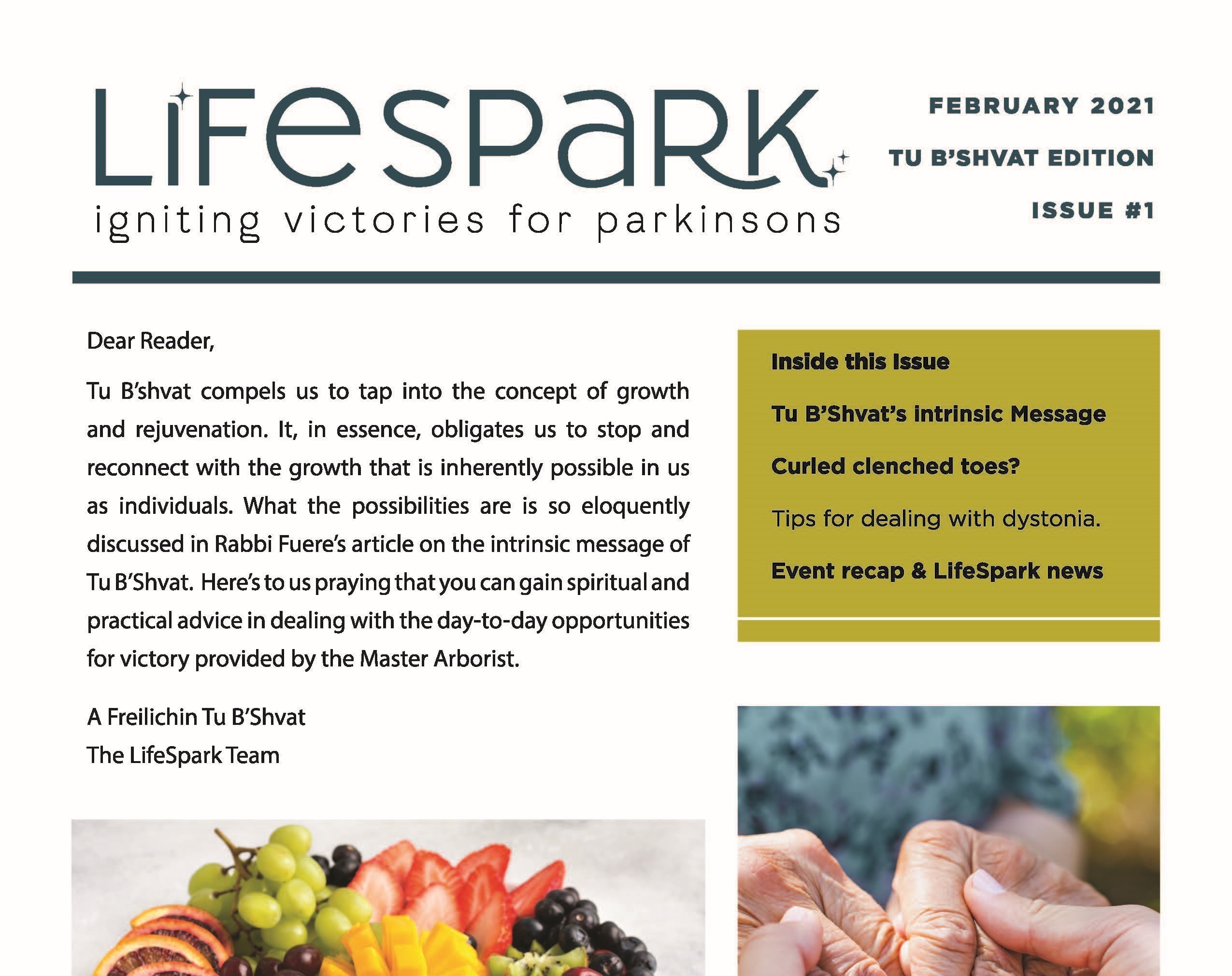Newsletter - February 2021 - Tu B'shvat Edition