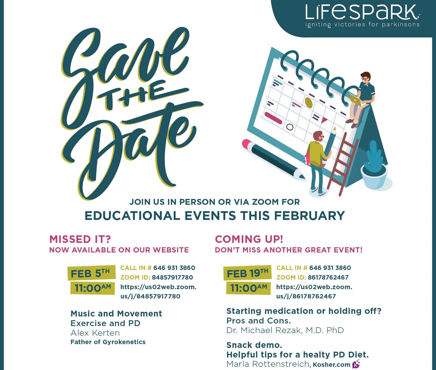 February 2023 Zoom Events